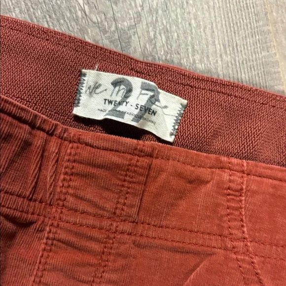 We The Free Rust Flare Corduroy Jeans - Picture 3 of 10